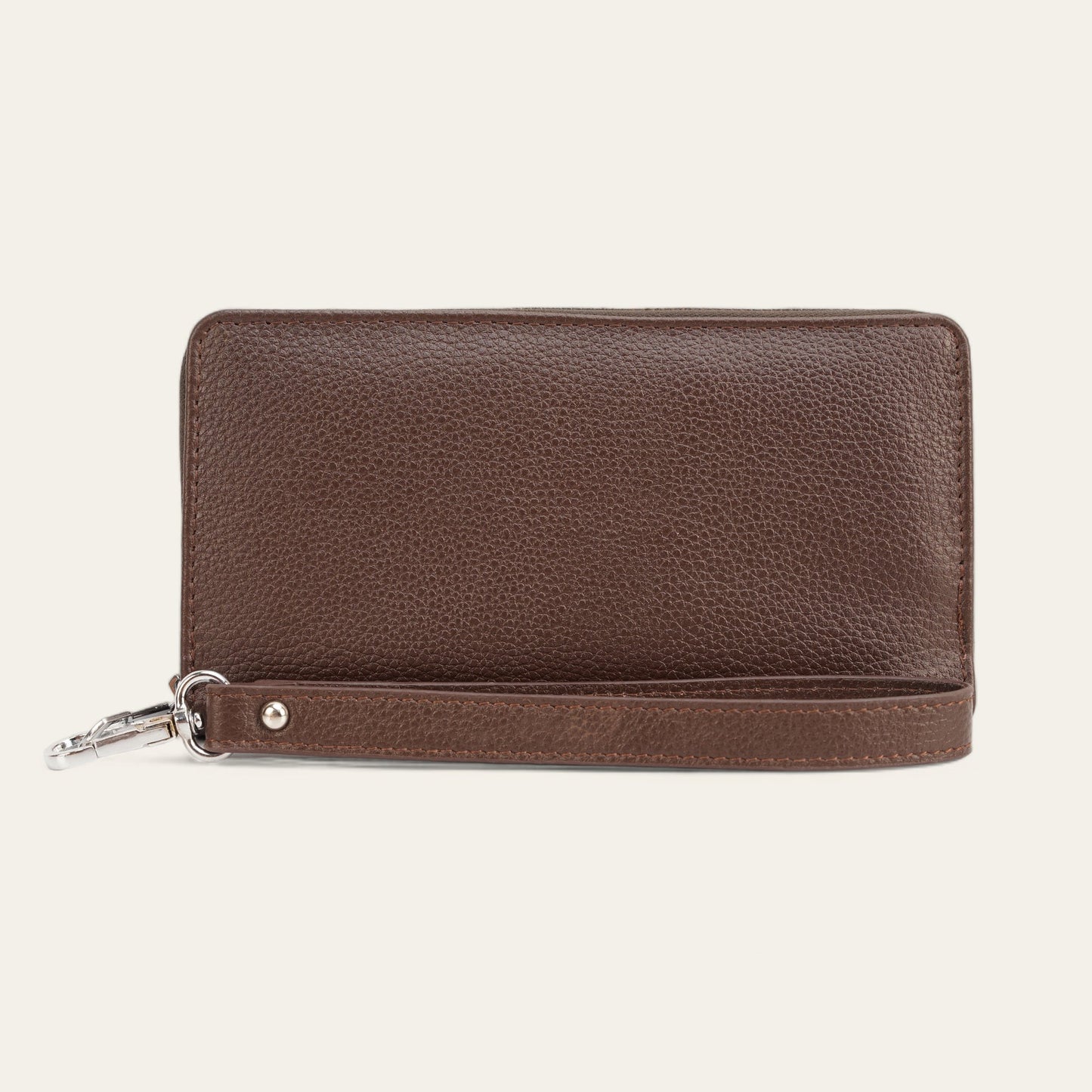 Long Zip Around Wallet Chocolate - Waymate